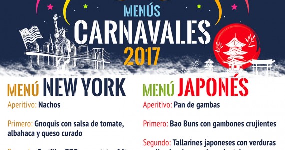 Menú Carnaval 2017 La Laguna